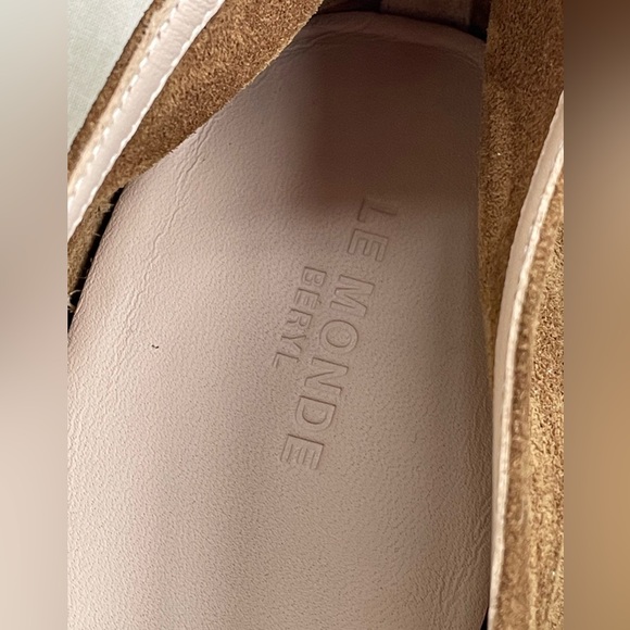 Le Monde Beryl Suede Mary Jane Ballet Flats Shoes - Picture 5 of 8
